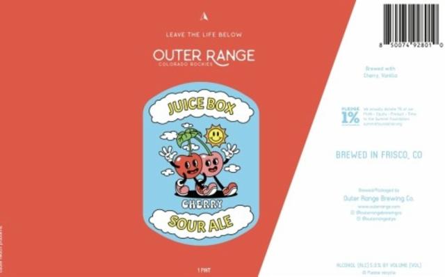 Juice Box - Cherry, Outer Range Brewing Co. (France)