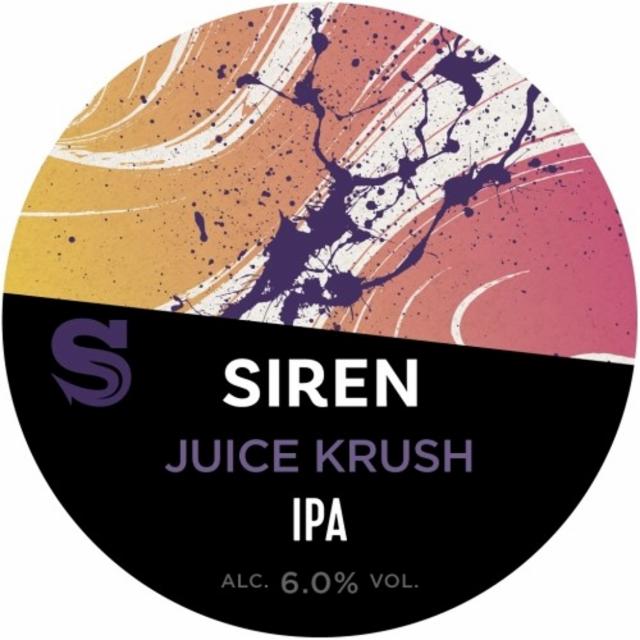 Juice Krush 6.0%, Siren Craft Brew, England