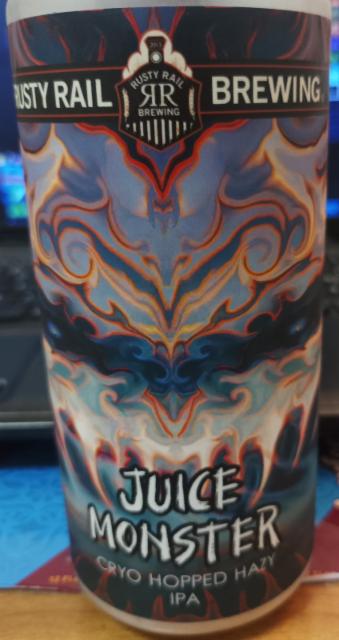 juice monster 6.8%, Rusty Rail Brewing Company, United States