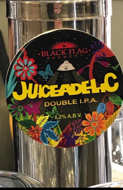Juiceadelic 8.2%, Black Flag Brewery, England