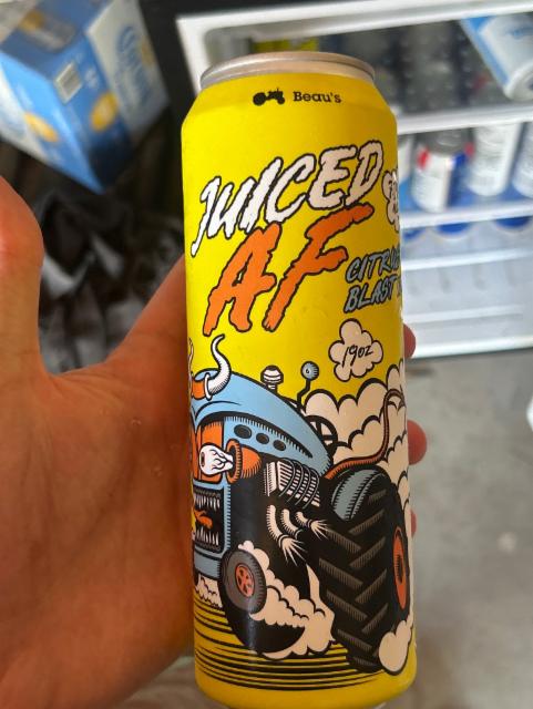Juiced AF Citrus Blast 7.1%, Beau's All Natural Brewing Company, Canada