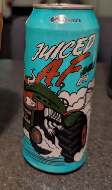 juiced af hazy ipa, Beau's All Natural Brewing Company