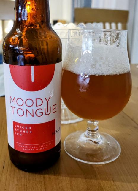 Juiced Lychee Ipa 7.0%, Moody Tongue Brewing Company, United States