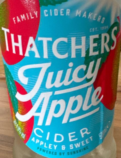 Juicy Apple 4.0%, Thatchers Cider, England