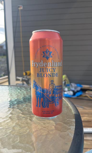 Juicy blonde 4.5%, Frydenlund Bryggerier, Norway