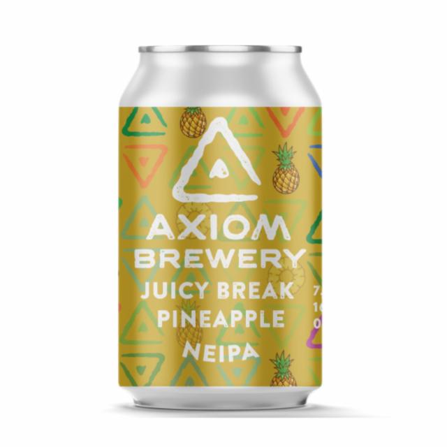 Juicy Break Pineapple 7.0%, Axiom Brewery, Czech Republic