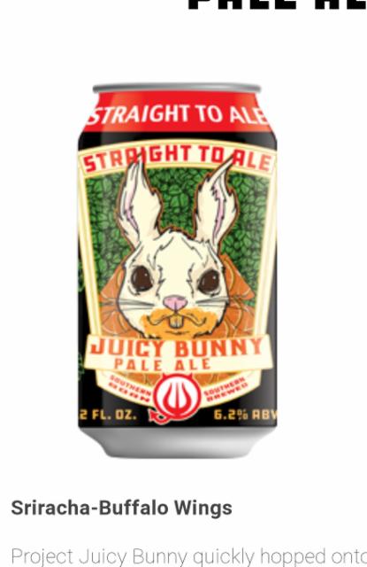 Juicy Bunny 6.2%, Straight To Ale, United States