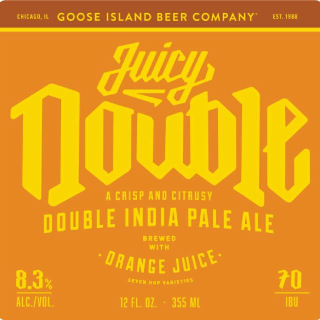 Juicy Double IPA 8.3%, Goose Island Beer Company (AB-InBev), United States