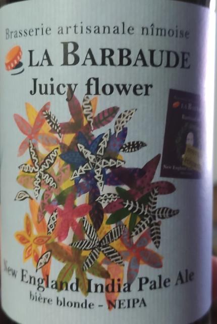 Juicy Flower 7.0%, Brasserie La Barbaude, France