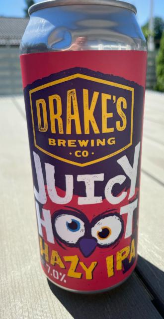Juicy Hoot Hazy IPA 7.0%, Drake's Brewing Company, United States