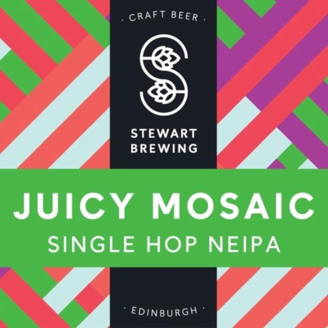 Juicy Mosaic 4.9%, Stewart Brewing, Scotland