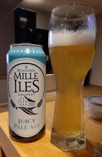 Juicy Pale Ale 5.7%, Brasserie Mille Iles, Canada
