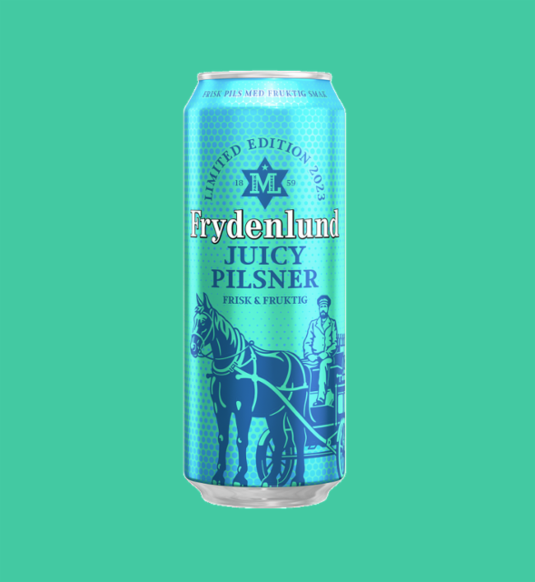 Juicy Pilsner 4.5%, Frydenlund Bryggerier, Norway