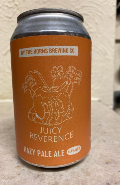Juicy Reverence 4.4%, By The Horns Brewing Co., England