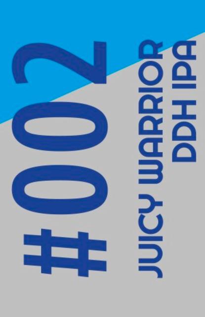 #002 Juicy Warrior DDH IPA 5.2%, Full Taste Beer, Finland