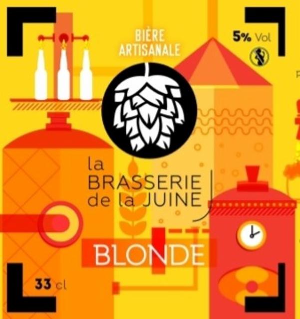 Blonde 5.0%, Brasserie De La Juine, France