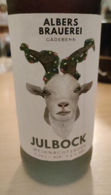 Julbock 7.5%, Albers Brauerei, Germany