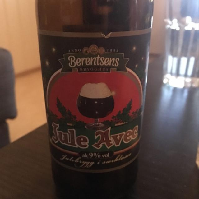 Jule Avec 9.0%, Berentsens Brygghus, Norway