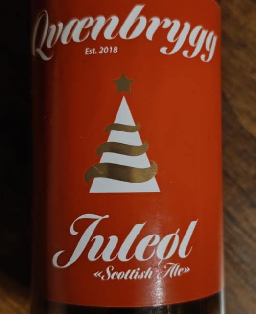 Juleøl 4.7%, Qvænbrygg, Norway