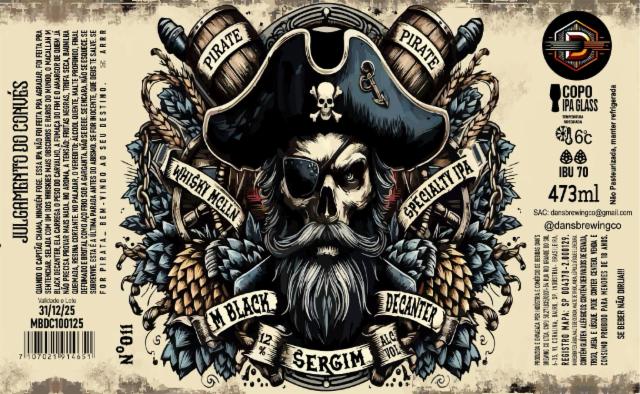 Julgamento do Convés 12.0%, Dan's Brewing Co, Brazil