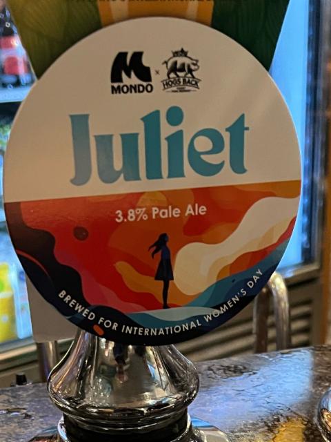Juliet 3.8%, Hogs Back Brewery, England
