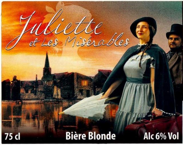 Juliette Et Les Misérables 6.0%, Brasserie Quentovic, France