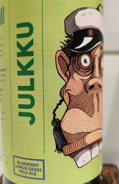 Julkku: Blueberry Lemon Grass Pale Ale 5.2%, Ruosniemi Brewery, Finland
