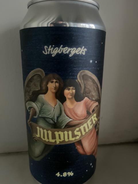 Julpilsner 4.8%, Stigbergets Bryggeri, Sweden