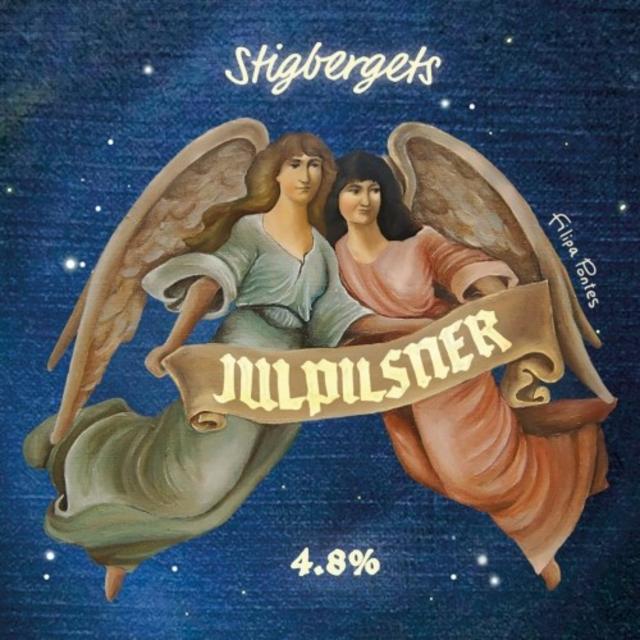 Julpilsner 4.8%, Stigbergets Bryggeri, Sweden