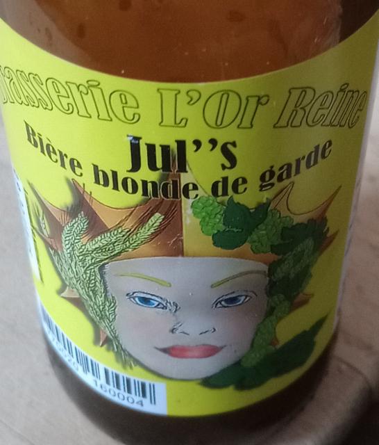 jul''s 5.0%, Brasserie L'Or Reine, France