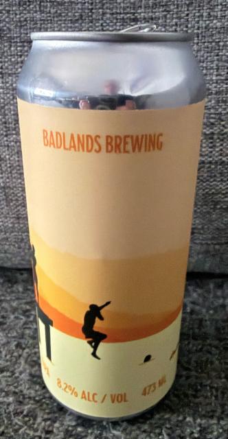 July DIPA (2025) 8.2%, Badlands Brewing Company, Canada