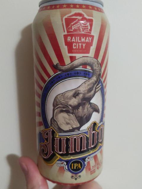 Jumbo IPA 6.7%, Railway City Brewing Company, Canada