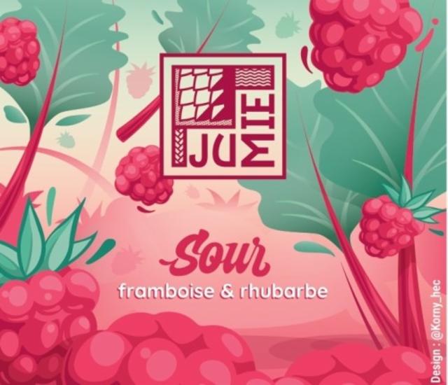 Jumie Sour Framboise & Rhubarbe, Brasserie Jumie