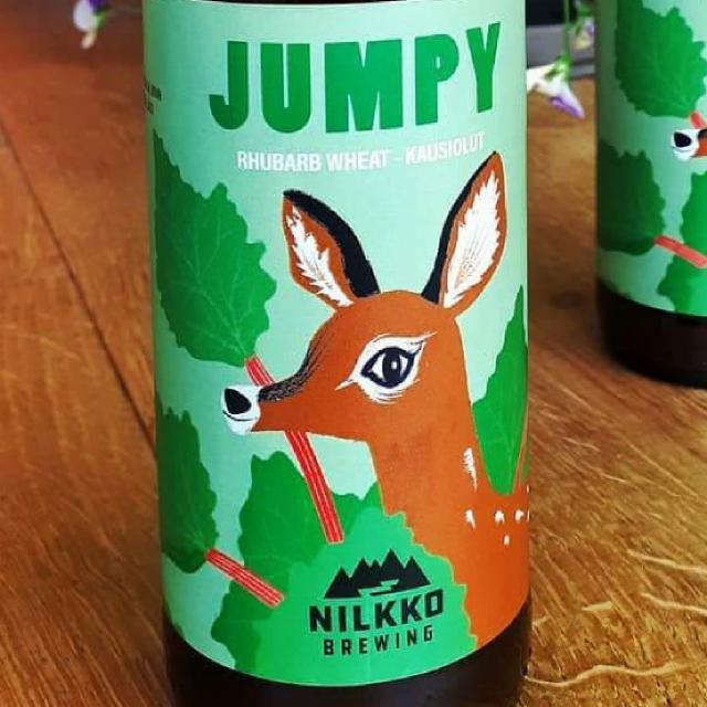 Jumpy Rhubarb Wheat 4.7%, Nilkko Brewing, Finland