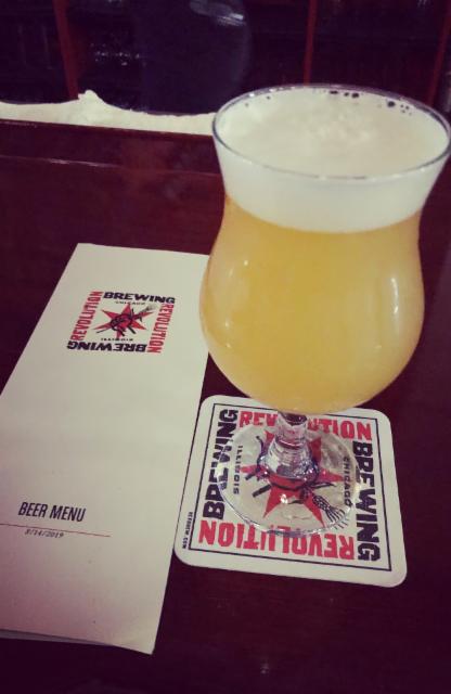 Jumpy Juice Hazy IPA 7.1%, Revolution Brewing Company, United States