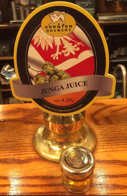 Junga Juice 4.3%, Downton Brewery, England