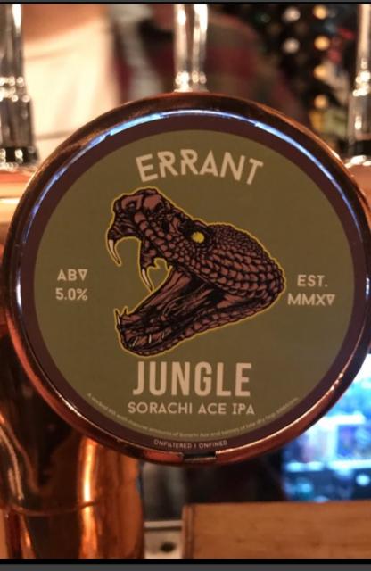 Jungle 5.0%, Errant Brewery, England