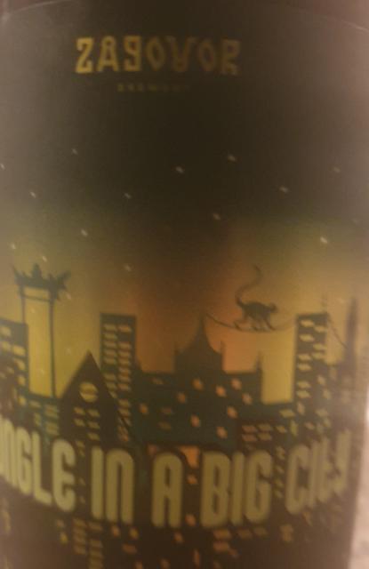 Jungle In A Big City 6.0%, Zagovor Brewery, Russia