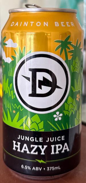 Jungle Juice Hazy IPA, Dainton Family Brewery