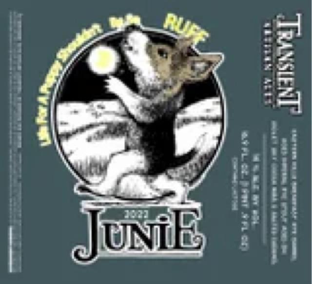 Junie 2022 14.0%, Transient Artisan Ales, United States