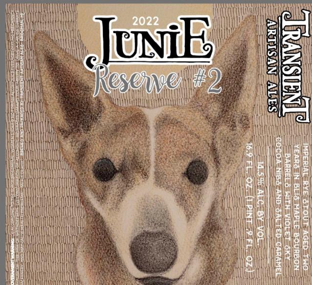 Junie Reserve #2 14.5%, Transient Artisan Ales, United States