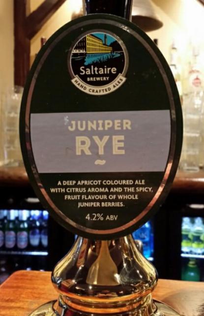 Juniper Rye 4.2%, Saltaire Brewery, England