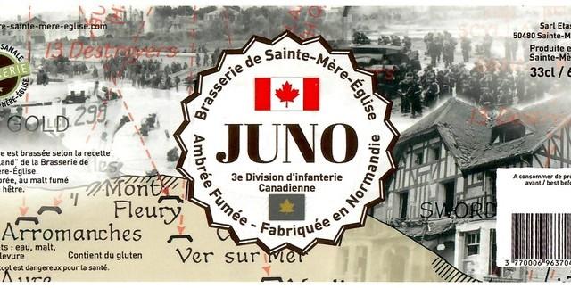 Juno 6.0%, Brasserie De Sainte-Mère-Église, France