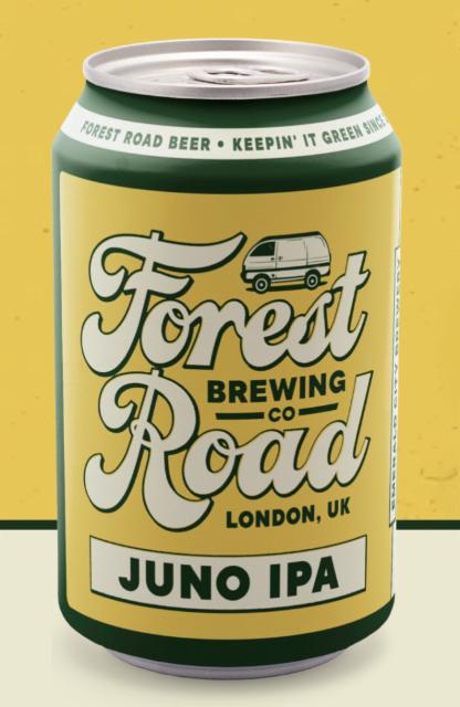 Juno IPA 6.3%, Forest Road Brewing Co., England