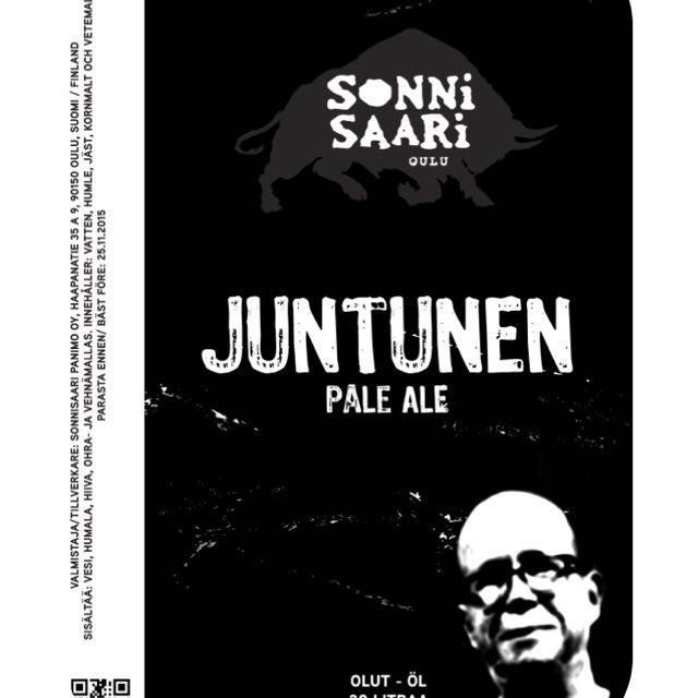Juntunen Pale Ale 6.2%, Sonnisaari Panimo, Finland