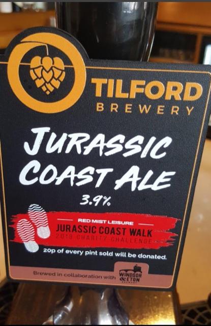 Jurassic Coast Ale 3.9%, Tilford Brewery, England