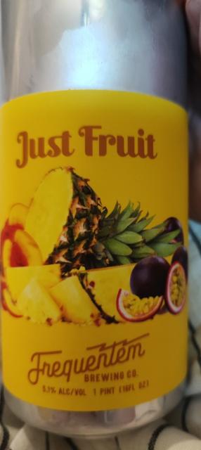 just fruit peach pineapple passionfruit 5.1%, Frequentem Brewing Co., United States