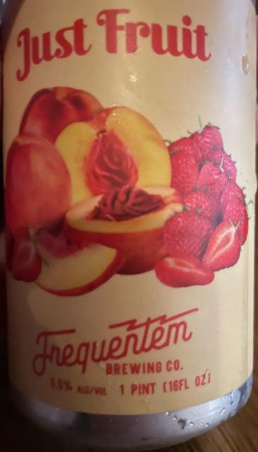 Just Fruit (strawberry, peach), Frequentem Brewing Co.