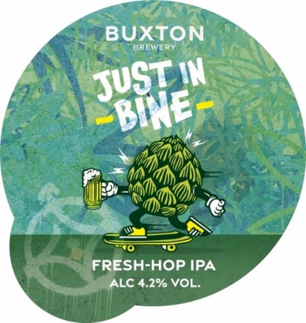 Just In Bine 4.4%, Buxton Brewery, England