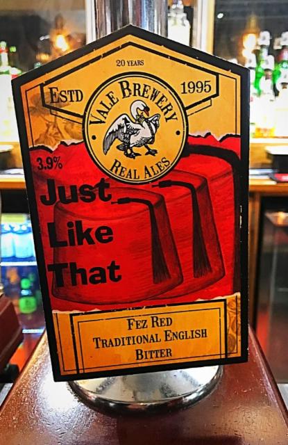 Just Like That 3.9%, Vale Brewery, England